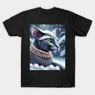 Hybrid Sphynx Alien T-Shirt